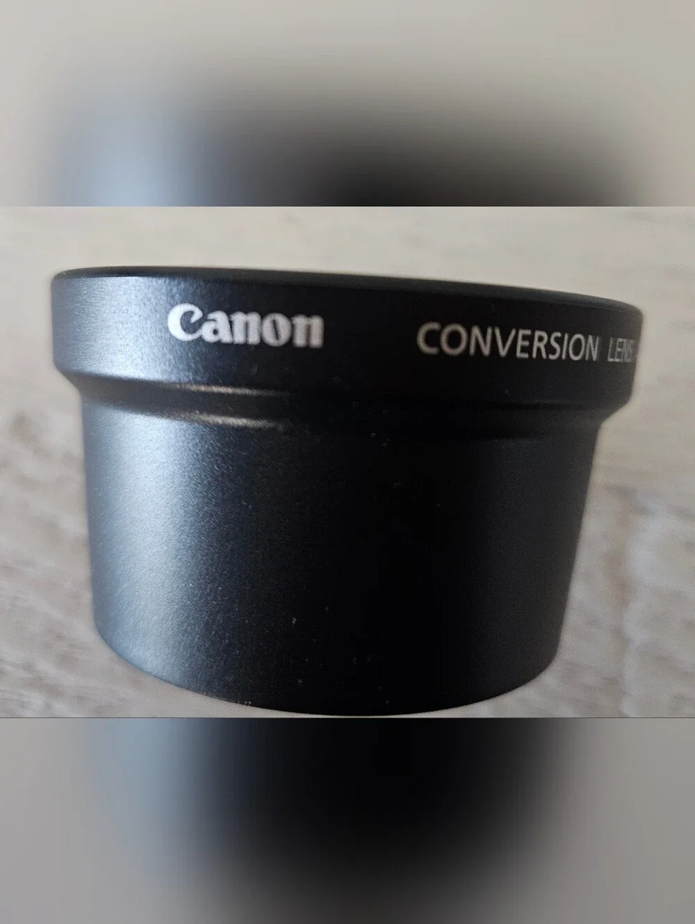 Genuine Canon Conversion Lens Adapter LA-DC58D Japan Made New Open Box